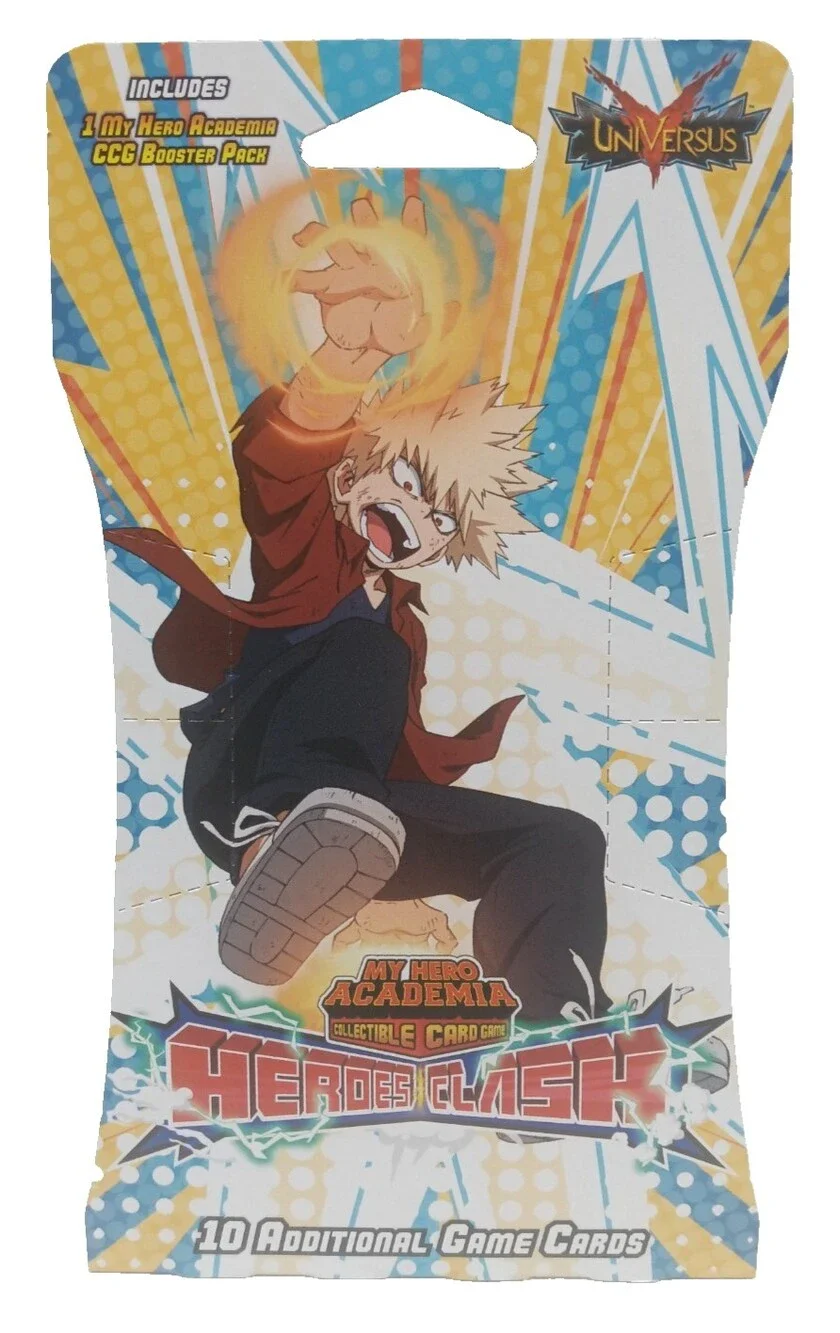 Universus My Hero Academia Heros Clash Sleeved Booster Pack